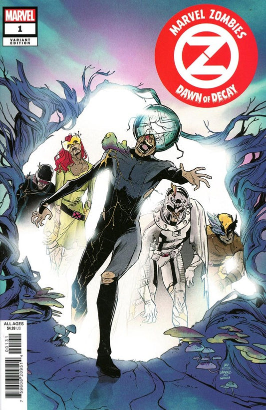 Marvel Zombies: Dawn Of Decay #1 Annie Wu Zombie Homage