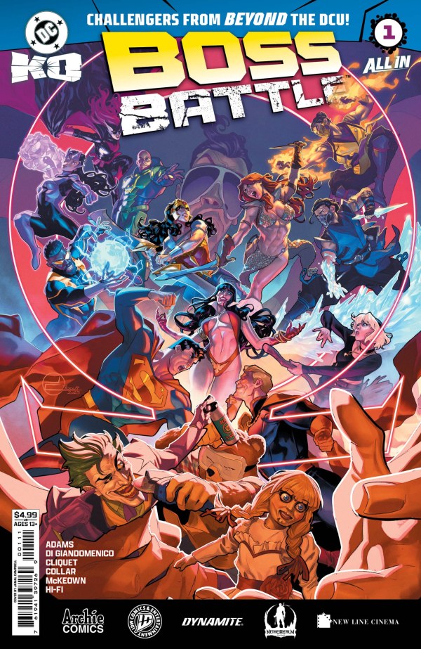 DC K.O. Boss Battle #1 Cover A Jeff Spokes