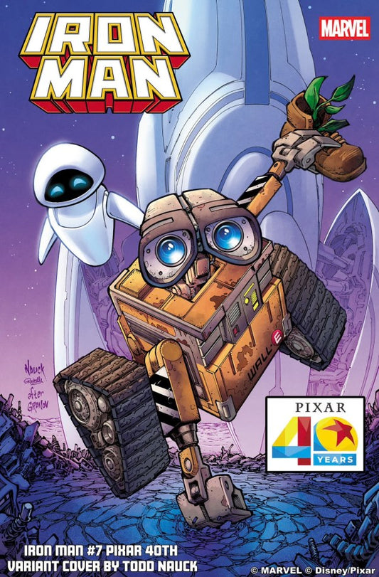 Iron Man #7 Todd Nauck Pixar 40Th
