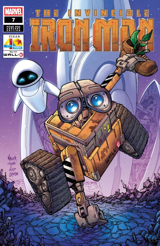 Iron Man #7 Todd Nauck Pixar 40Th