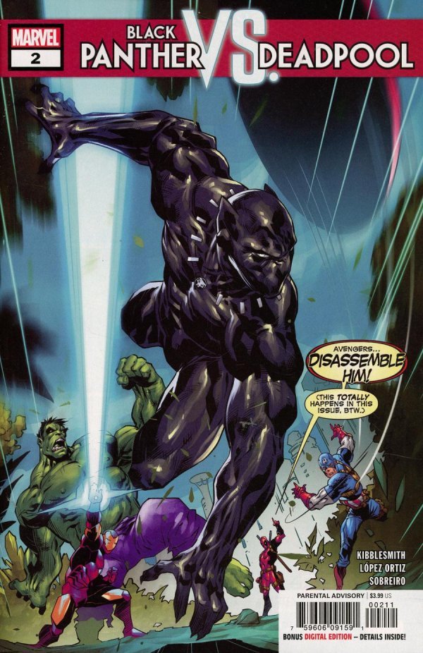 Black Panther vs Deadpool #2 (Of 5) Ryan Benjamin Main