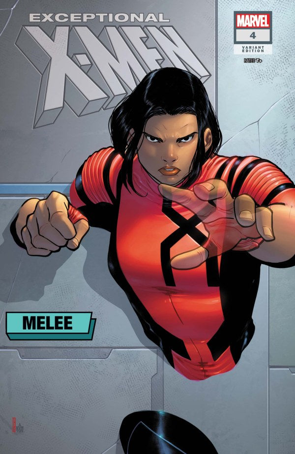 Exceptional X-Men #4 David Baldeon Melee