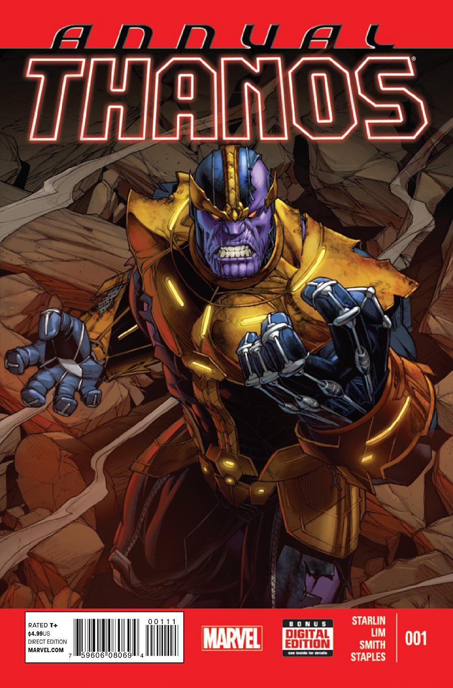 Thanos Annual #1 Dale Keown Main (05/28/14)