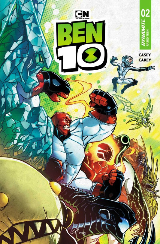Ben 10 #2 Cover M Cormac Hughes Trade Dress