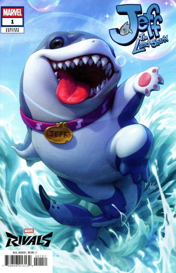 Jeff The Land Shark #1 Artgerm Marvel Rivals
