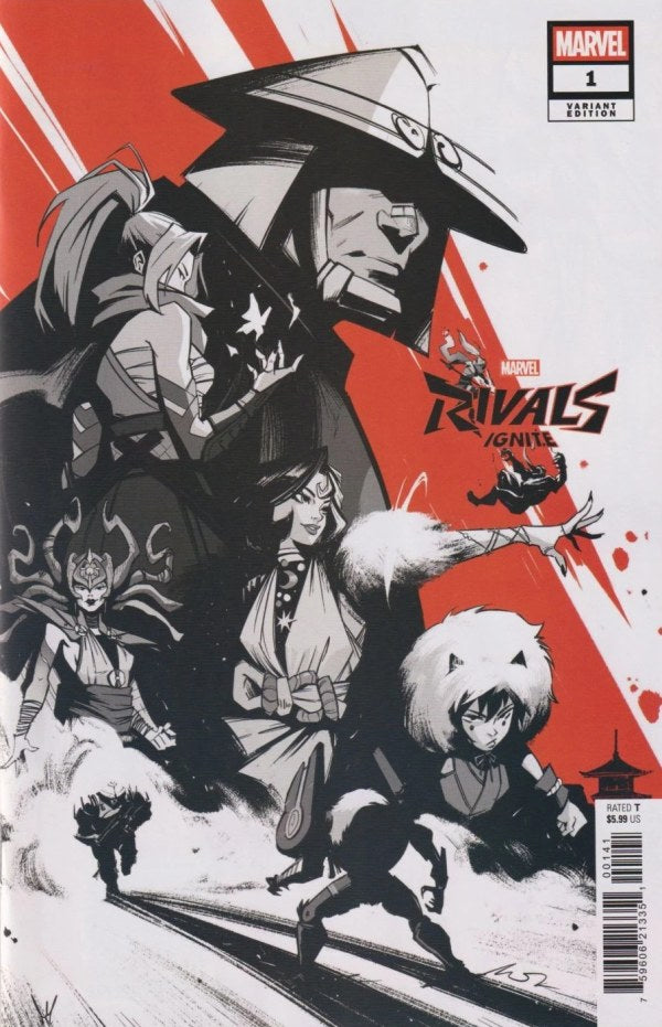 Marvel Rivals: Ignite #1 5 Cover Set Peach Momoko Tokitokoro
