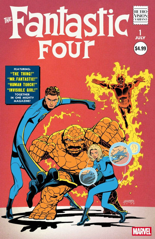 Fantastic Four #1 Leonardo Romero Retrovision (07/09/25)