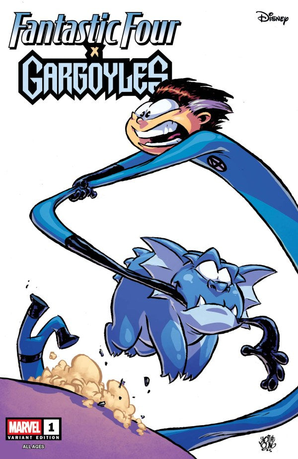 Fantastic Four/Gargoyles #1 Skottie Young