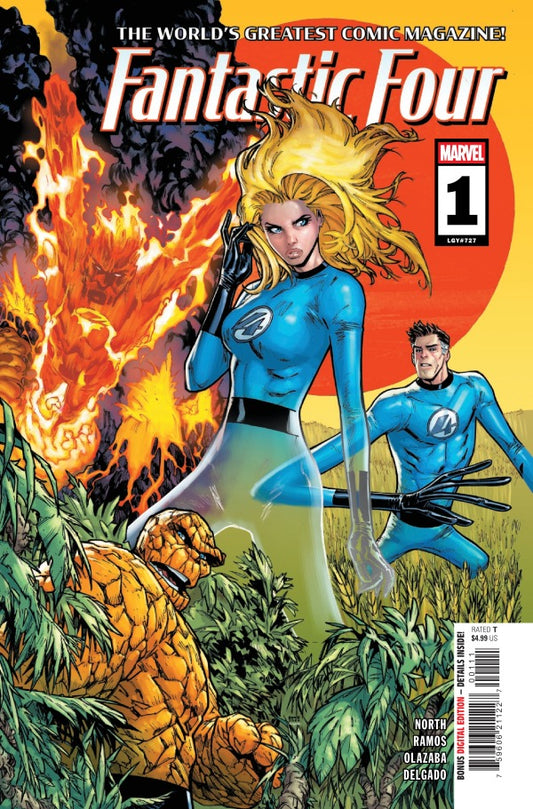 Fantastic Four #1 Humberto Ramos Main Cover (07/09/25)