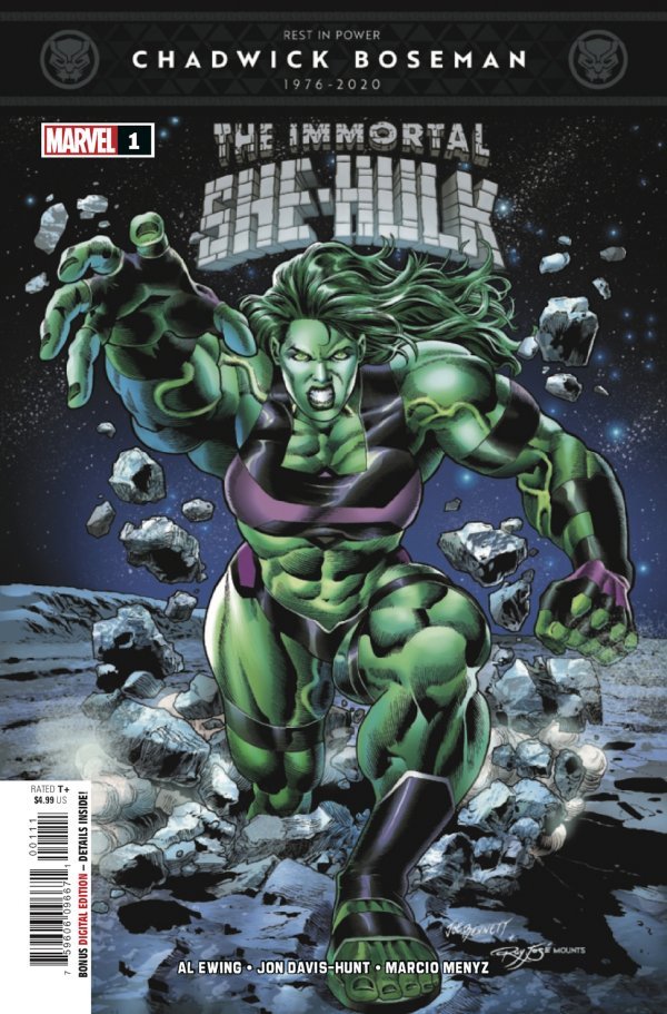 Immortal She Hulk #1 Joe Bennett Main