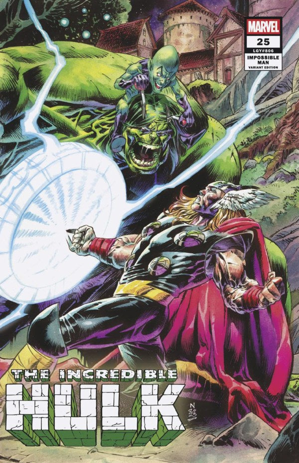 Incredible Hulk #25 Nic Klein Impossible Man