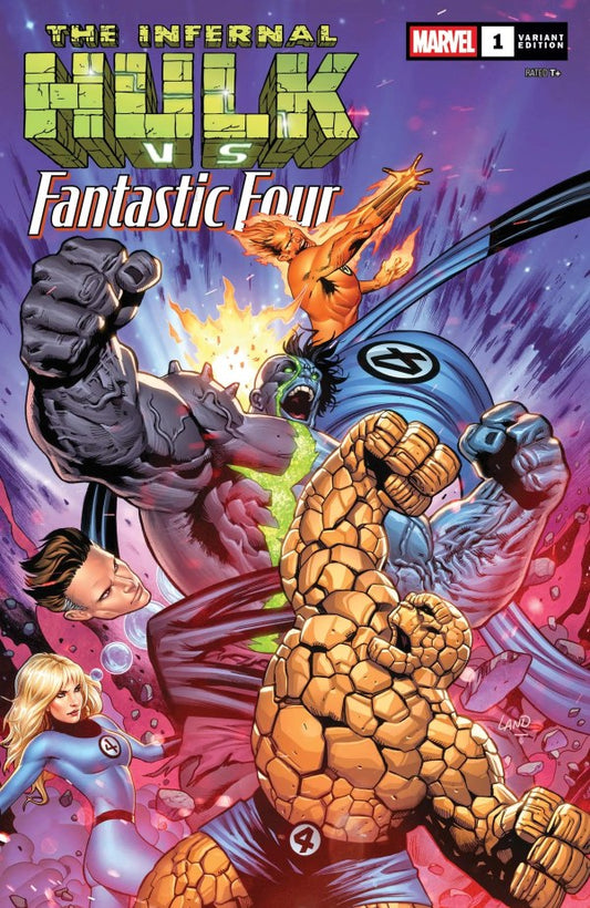 Infernal Hulk vs. Fantastic Four #1 [1:25] Greg Land