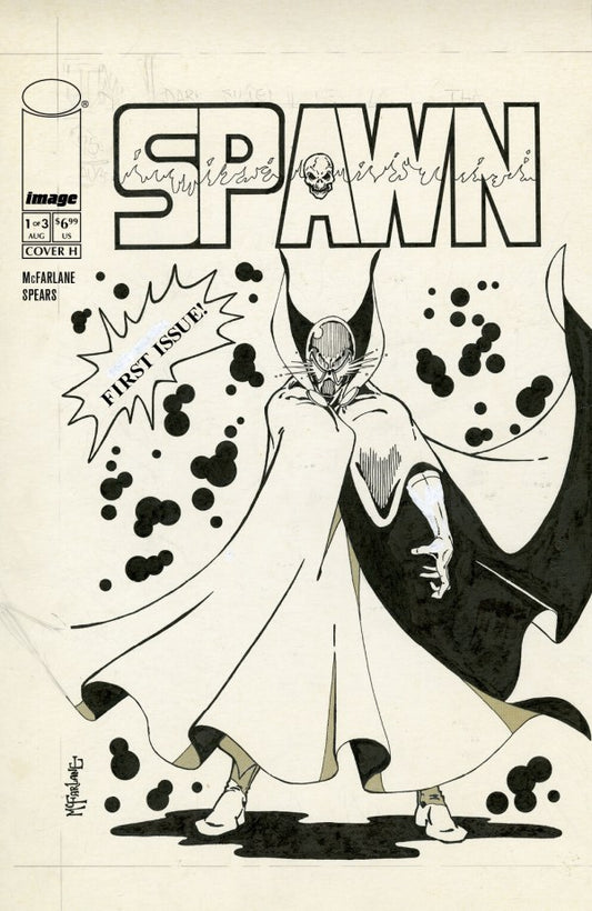 Spawn 77 #1 (Of 3) Cover H [1:100] Todd McFarlane Original 1977