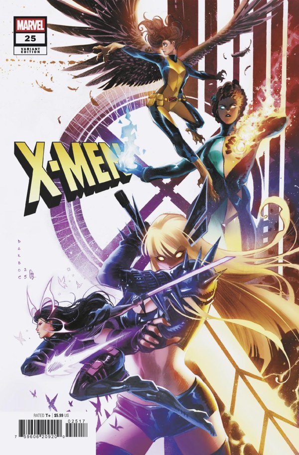 X-Men #25 [1:25] Karen Darboe