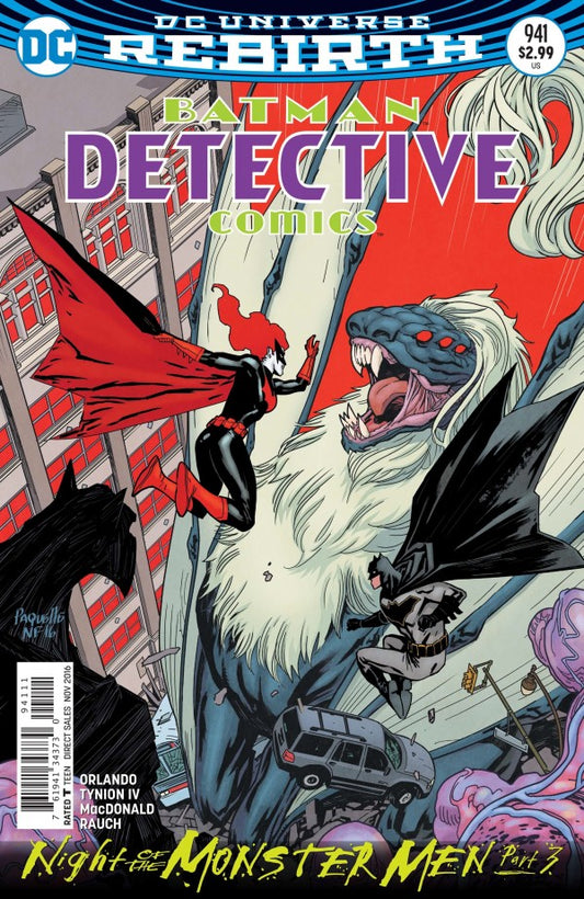 Detective Comics #941 Yanick Paquette Main PT 5 Monster Men