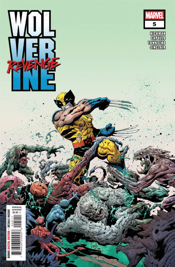 Wolverine Revenge Red Band #5 Greg Capullo Cover Set