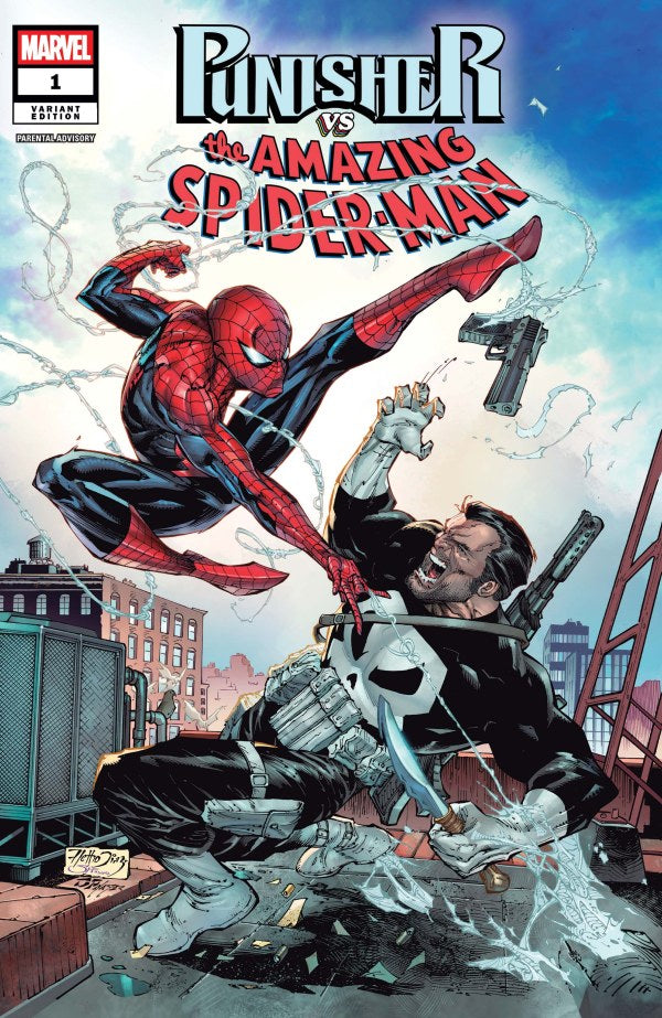 Punisher vs. Spider-Man #1 [1:25] Netho Diaz
