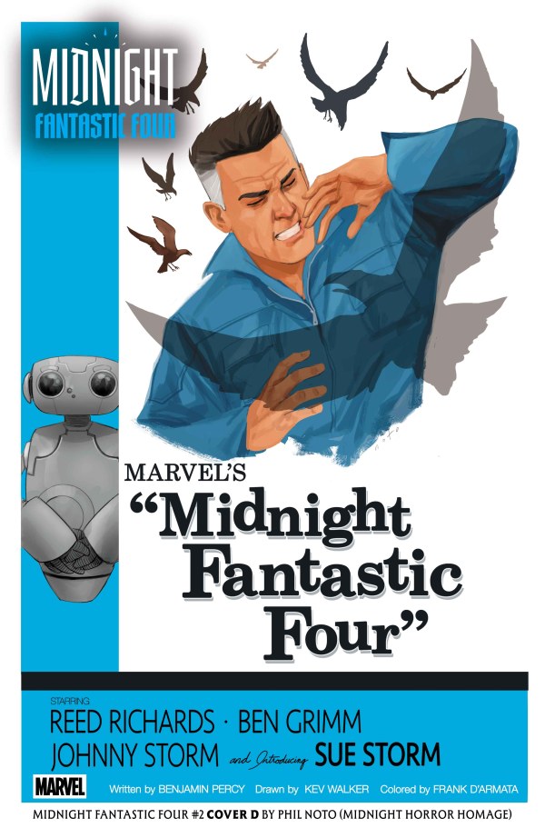 Midnight Fantastic Four #2 Phil Noto Midnight Horror Homage