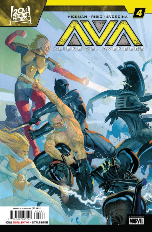 Aliens vs. Avengers (2025) #4 Main Cover