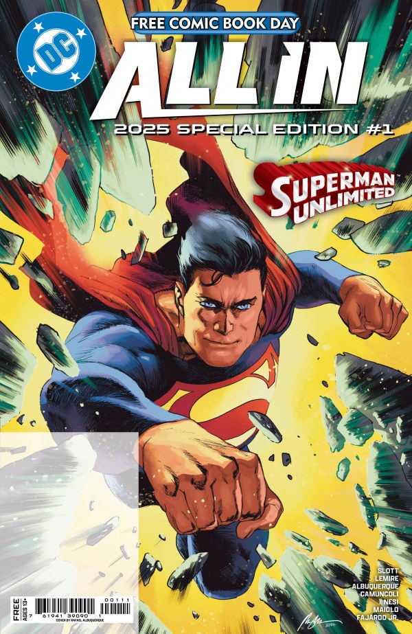 Free Comic Book Day 2025 - DC All In Absolute Universe 2025 Free Comic Book Day Special Edition