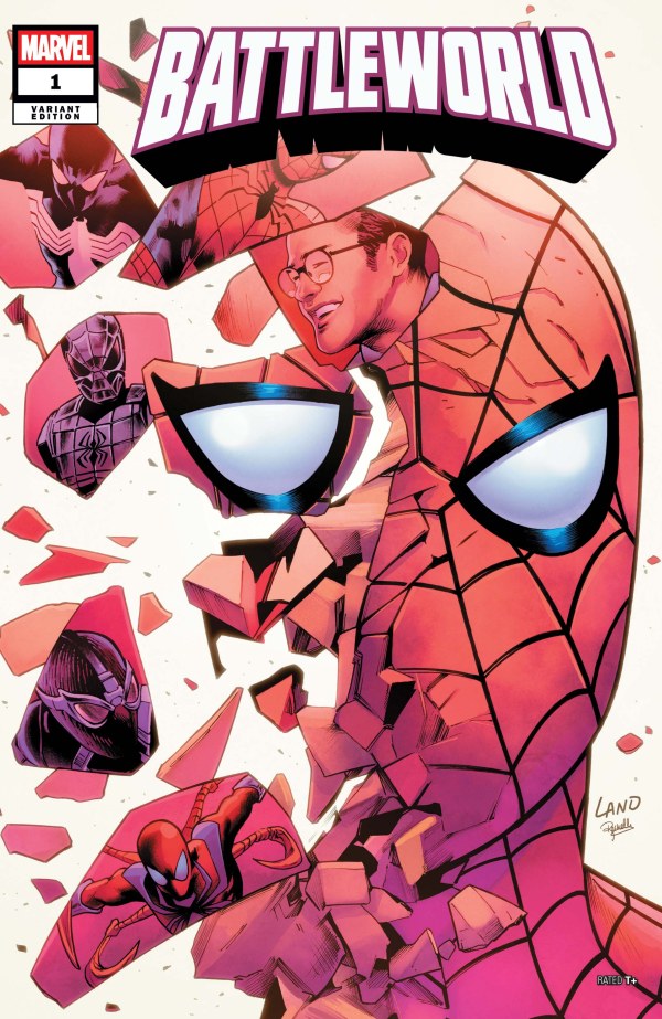 Battleworld #1 [1:25] Greg Land