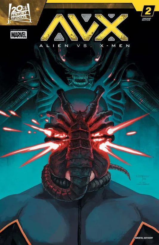 Alien vs. X-Men #2 German Peralta