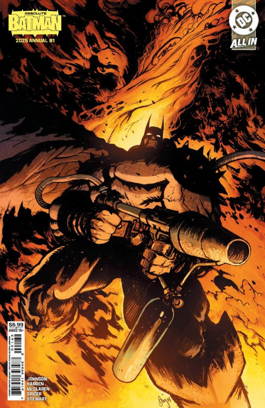 Absolute Batman 2025 Annual #1 2nd Print Johnson Flamethrower (01/21/26)