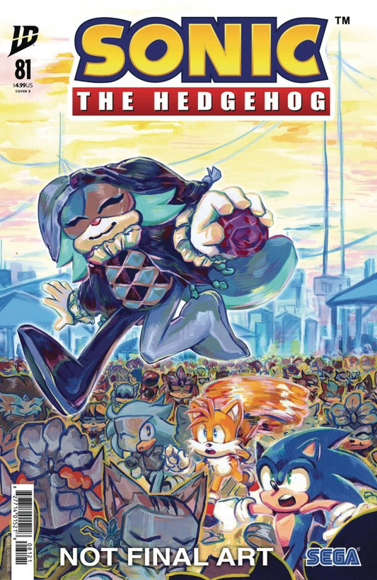 Sonic The Hedgehog #81 Cover B (Dutreix)