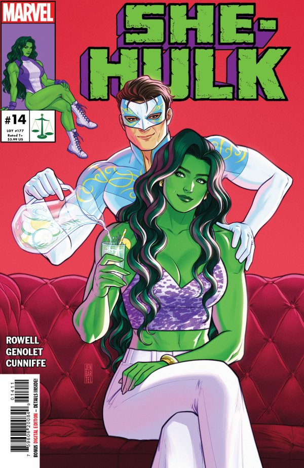 She Hulk #14 Jen Bartel Main
