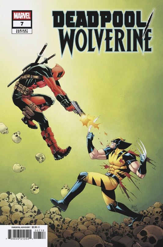 Deadpool/Wolverine #7 Corin Howell [1:25]
