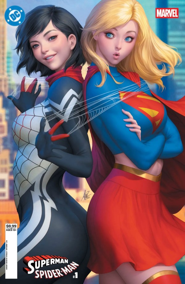DC/Marvel: Superman/Spider-Man #1 Stanley Artgerm