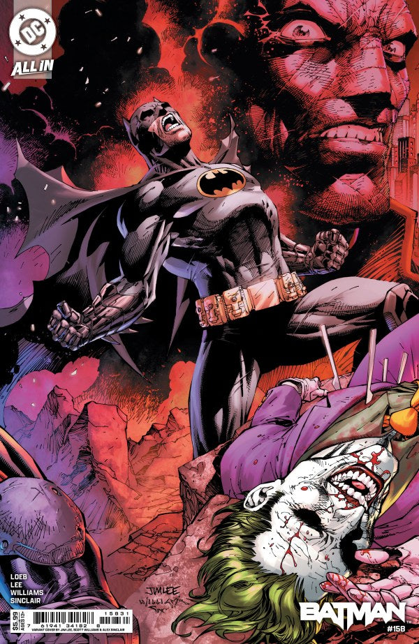 Batman (2025) #158 10 Cover Set Jim Lee & Scott Williams