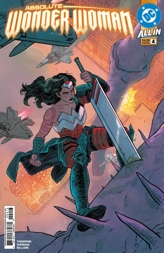 Absolute Wonder Woman #4 3rd Printing Hayden Sherman