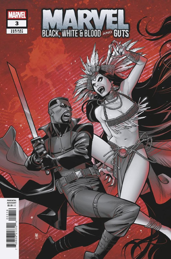 Marvel: Black, White & Blood And Guts #3 [1:25] Paco Medina