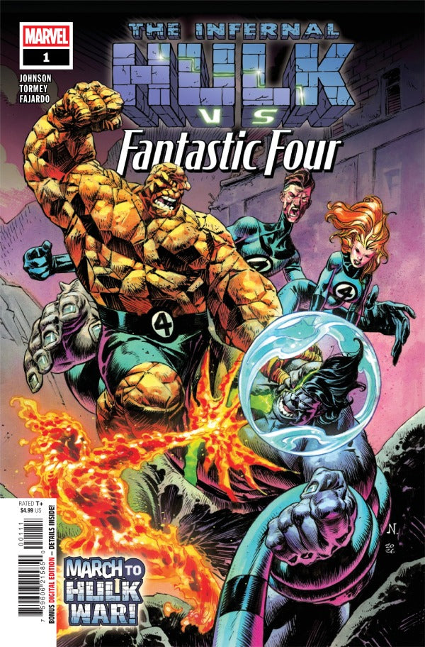 Infernal Hulk vs. Fantastic Four #1 Nic Klein Main