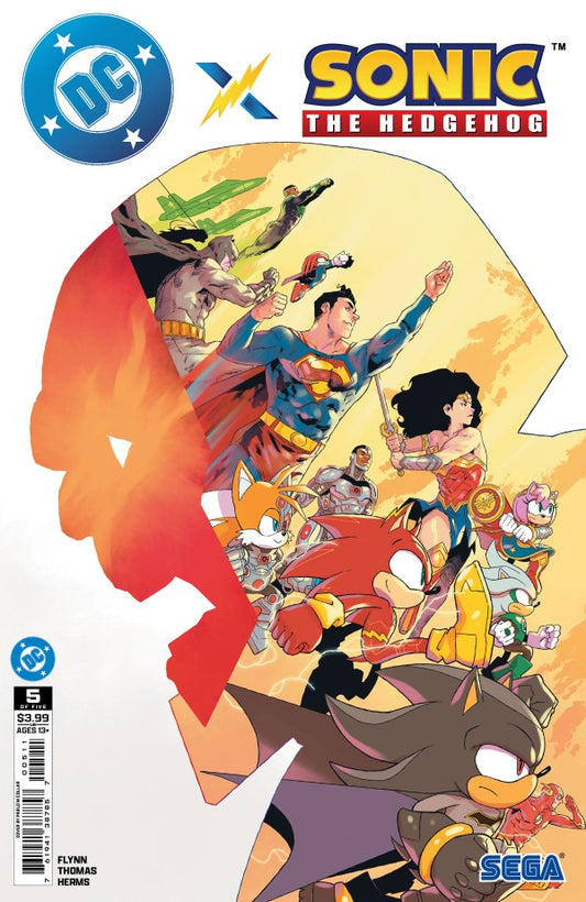 DC X Sonic The Hedgehog #5 (Of 5) Cover A Pablo M Collar (07/30/25)