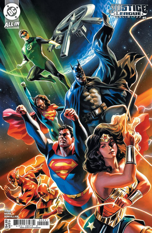 Justice League Unlimited #9 Cover B Felipe Massafera