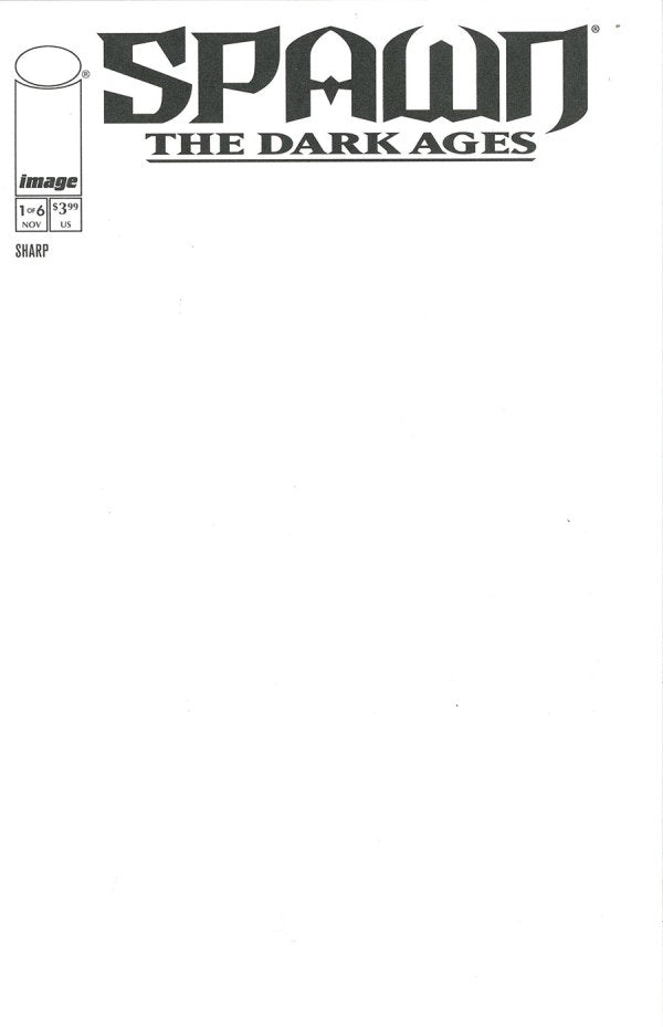 Spawn The Dark Ages #1 (Of 6) Cover B Blank Sketch
