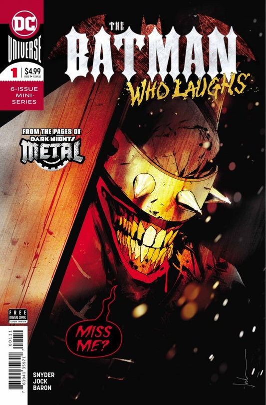 Batman Who Laughs #1 (Of 6) Jock Main