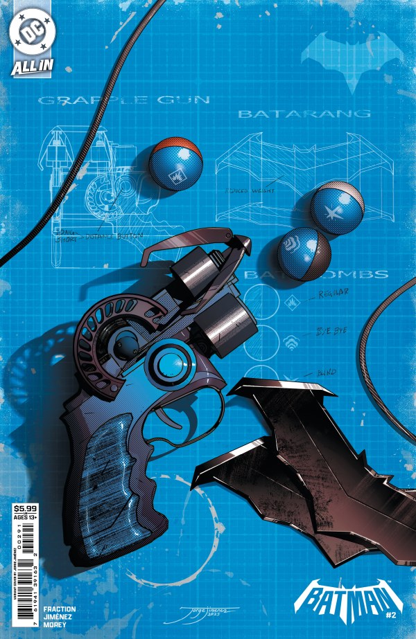 Batman #2 Cover F Jorge Jimenez Bat Gadget