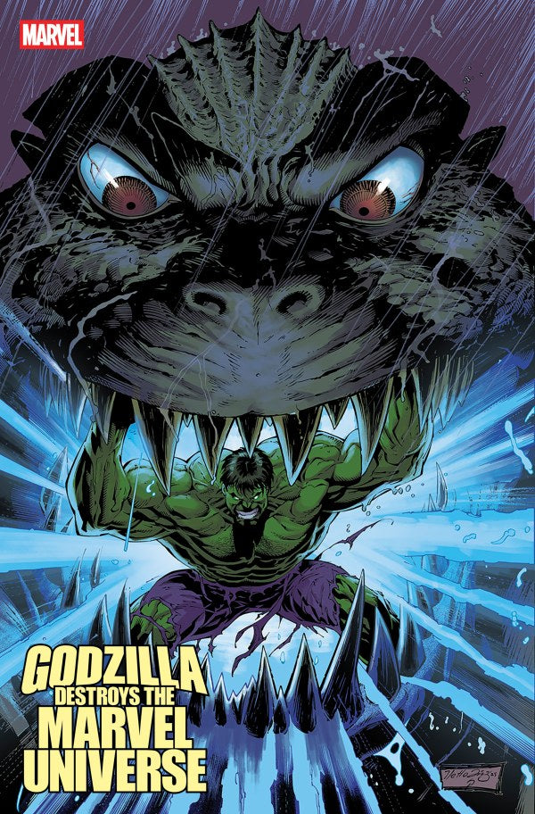 Godzilla Destroys The Marvel Universe #4 [1:25] Netho Diaz