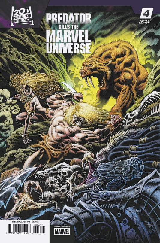 Predator Kills The Marvel Universe #4 Kyle Hotz The Hunters