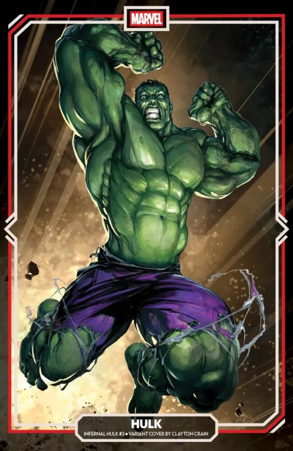 Infernal Hulk #3 Clayton Crain