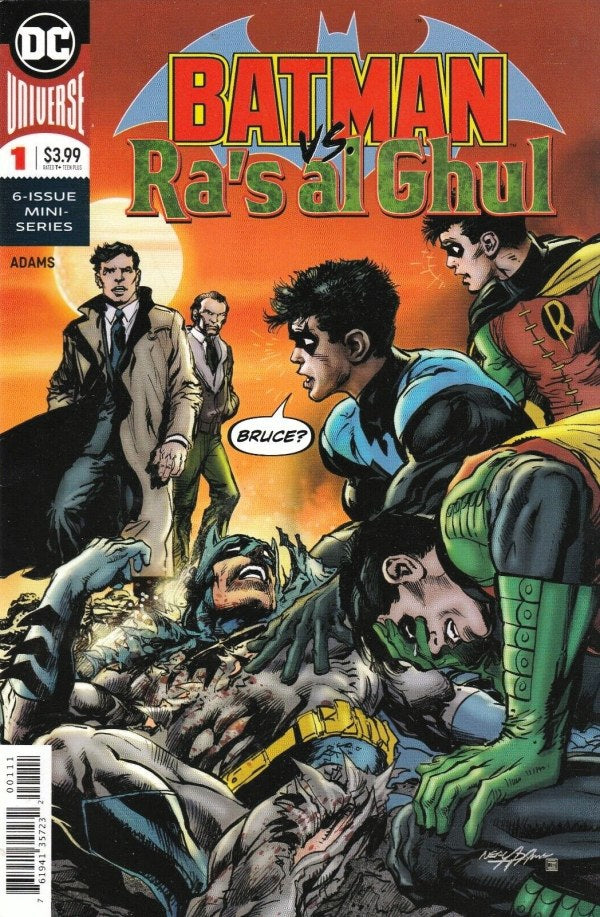 Batman vs Ras Al Ghul #1 (Of 6) Neal Adams Main
