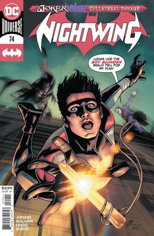 Nightwing #74 Travis Moore Main Joker War