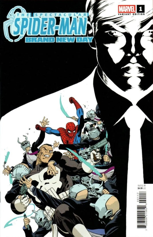 Spectacular Spider-Man: Brand New Day #1 [1:25] Marcos Martin