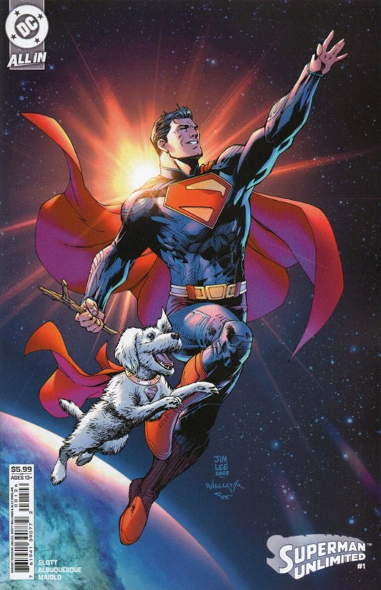 Superman Unlimited #1 Cover G Jim Lee Superman Month Variant (05/21/25)