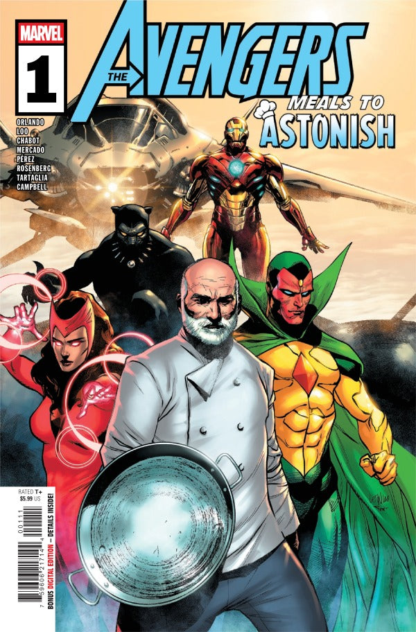 Meals To Astonish: Avengers #1 Leinil Francis Yu Main