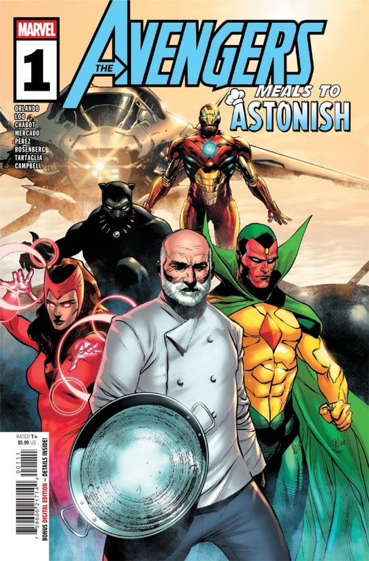 Meals To Astonish: Avengers #1 Leinil Francis Yu Main