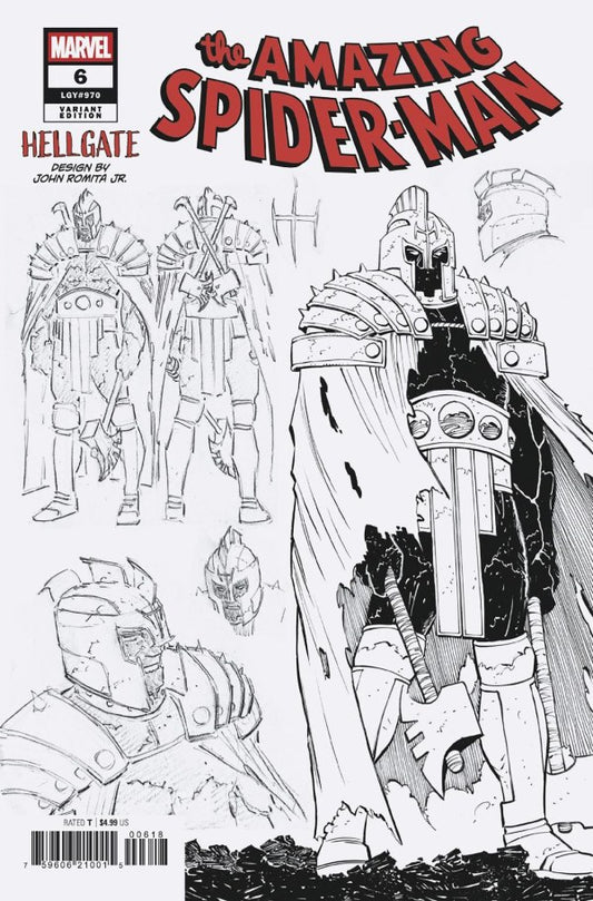 Amazing Spider-Man #6 John Romita Jr. [1:10] Design